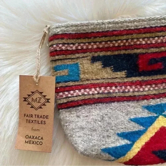 New MZ Fair Trade Textiles Oaxaca Mexico 100% Wool - Picture 3 of 7